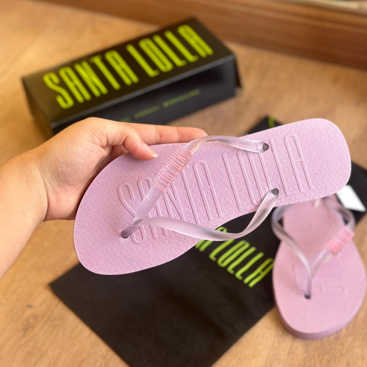 Chinelo Santa Lolla  Flip Flop Borracha 05A9.3750.0016