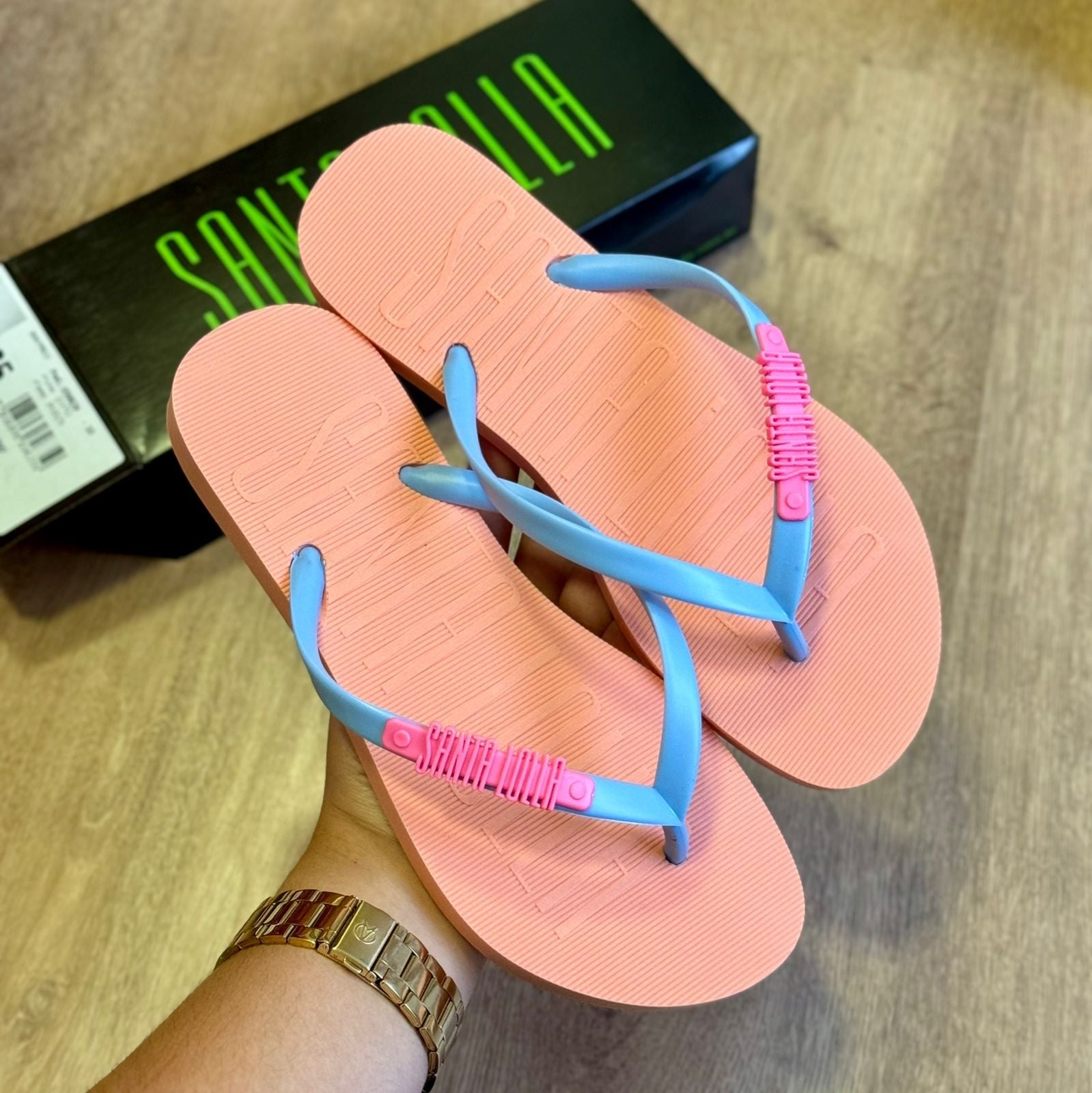 Chinelo Flip Flop Santa Lolla 06BC.43D3.0016